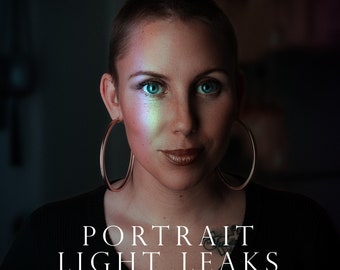 Portrait light leaks, portrait overlays, light leak overlays, rainbow light leaks, prism light leaks, photoshop overlays, crystal, DOWNLOAD
