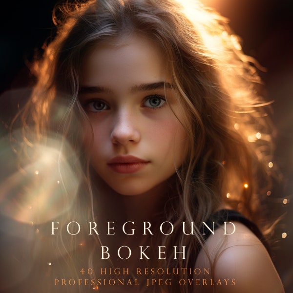 Bokeh Overlays, Photoshop Overlays, Vordergrund Bokeh Overlays, große Bokeh Overlays, Light Leak Bokeh, Overlay, Overlays, Bokeh Filter, gold