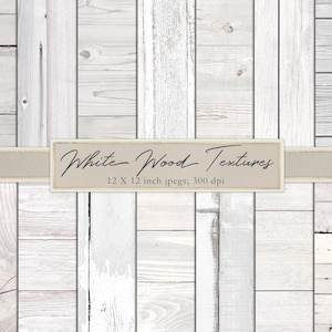 Madera blanca, texturas, fondos, papel digital, papel de álbum de recortes, madera clara, madera, madera, blanco, pálido, tablones, rústico, vintage, DESCARGAR
