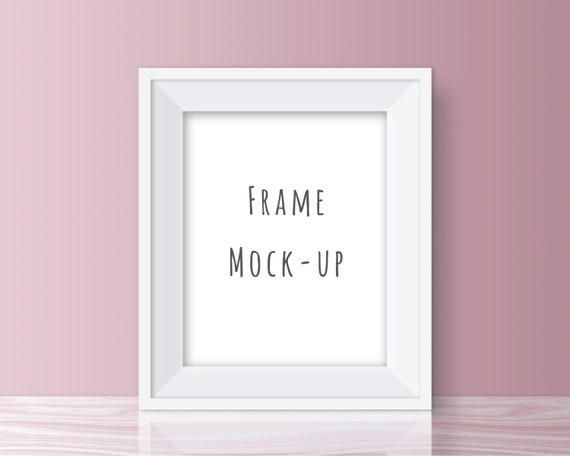 Pink Room Mockup White Frame Mockup Baby Girl Frame Mockup Etsy