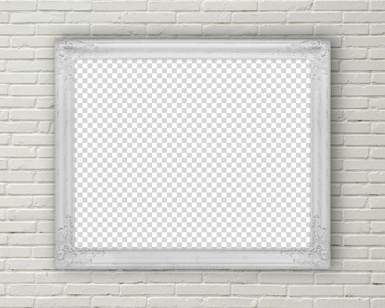 Ornate Frame Mockup Horizontal Mockup 10 X 8 Inches 5 X 4 Etsy