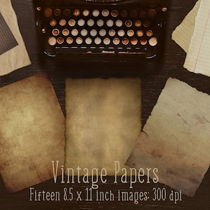 Carta digitale vintage, carta vintage, carta vecchia, carta antica, texture, sfondi, carta scrapbook, carta digitale, 8,5x11 pollici, DOWNLOAD