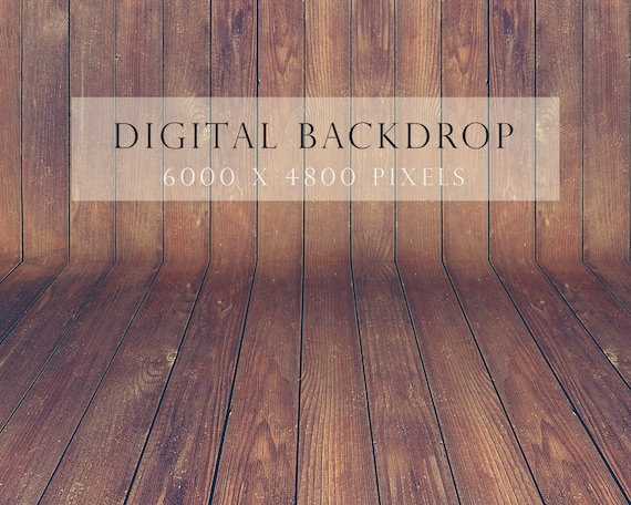 Rustic Wood Printable Backdrop Wooden Backdrop Photography | Etsy