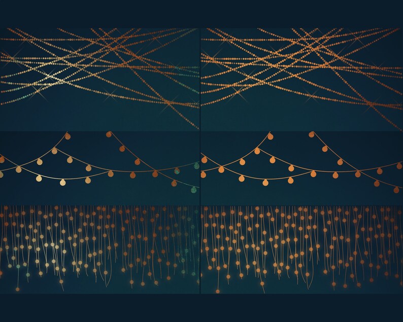 Copper Lights Strings Lights Overlay Copper Patina Rusted Etsy