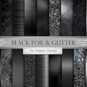 Schwarze Folientexturen, schwarze Folie, schwarzes digitales Papier, schwarze Hintergründe, schwarze Folienhintergründe, schwarze Texturen, schwarzes Metall, dunkle Folie