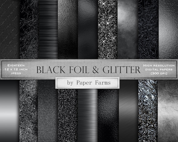 Schwarze Folientexturen, schwarze Folie, schwarzes digitales Papier,  schwarze Hintergründe, schwarze Folienhintergründe, schwarze Texturen,  schwarzes Metall, dunkle Folie - .de