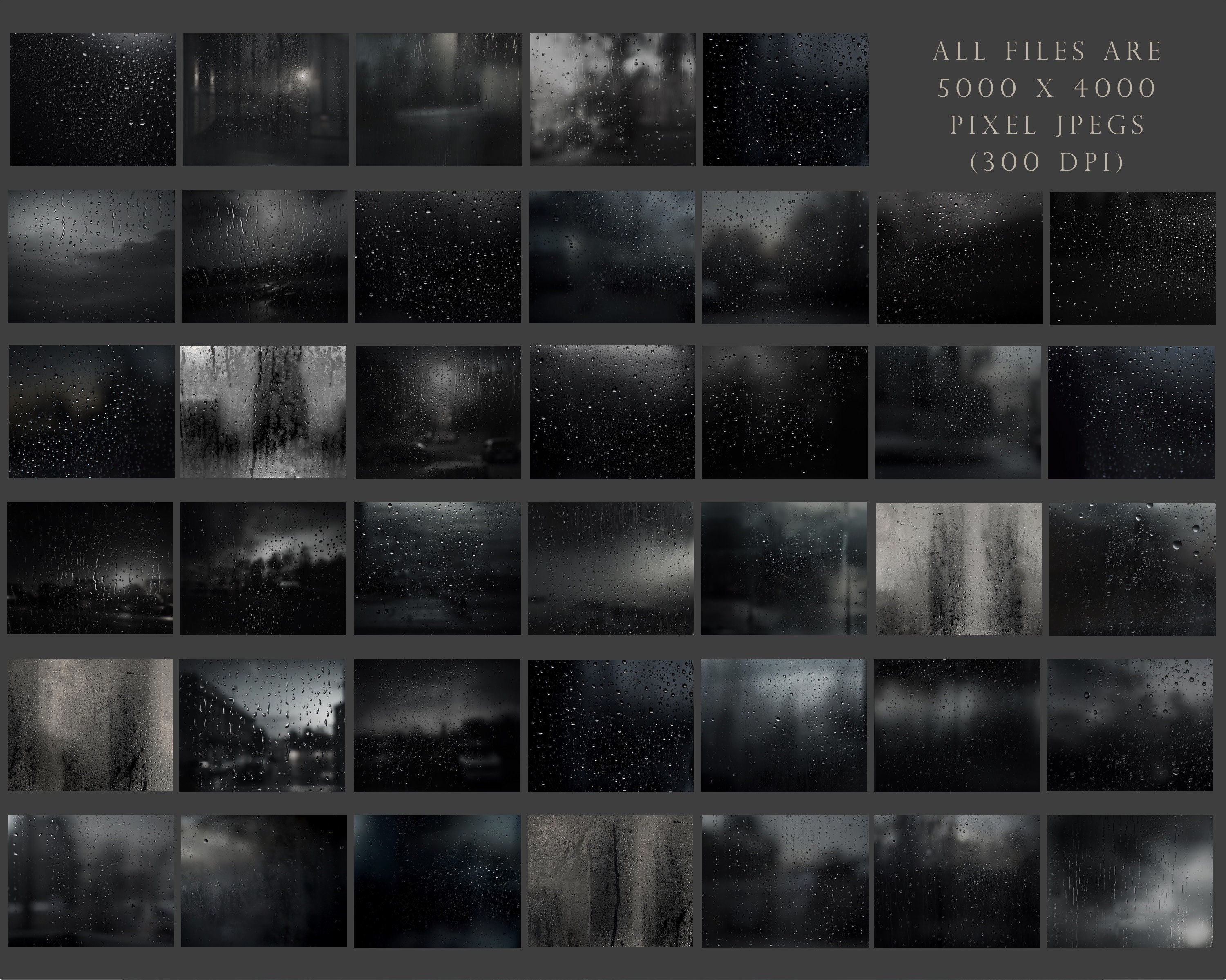 Window Texture Overlay Window Rain Drops Overlays, Shower Overlays, Window Droplet Overlays ...