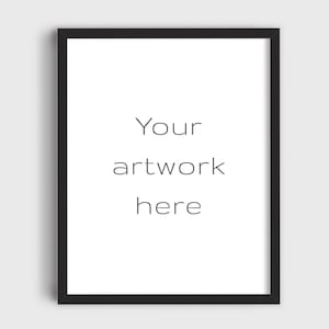 11x14 inch mockup, 11 x 14 inch mockup, frame mockup, black frame mockup, simple, minimalist, white wall, artwork mockup, Etsy, DOWNLOAD