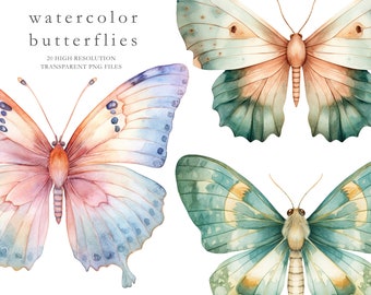 Butterfly png, watercolor butterfly png, butterfly clipart, watercolor clipart, moth clipart, watercolor moth, transparent png, DOWNLOAD