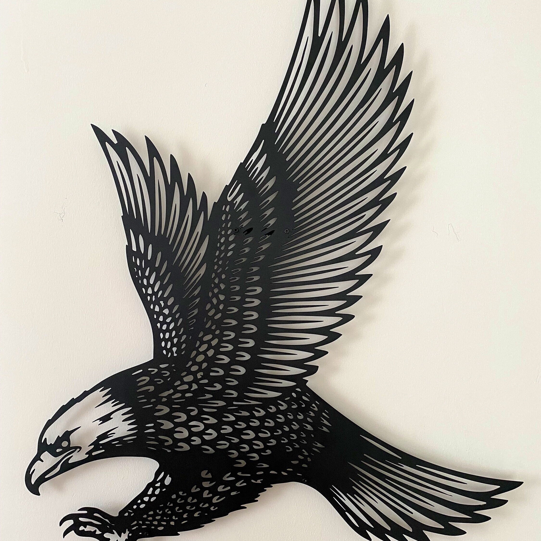 Metal Eagle Wall Decor, Large Metal Eagle Wall Art, Metal Eagle Decor