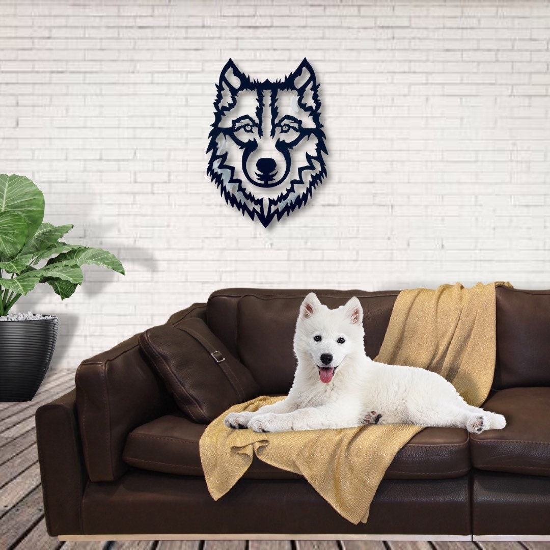 Metal Wolf Wall Art, Wolf Wall Decor, Wolf Art, Wolf Wall Hanging, Wolf