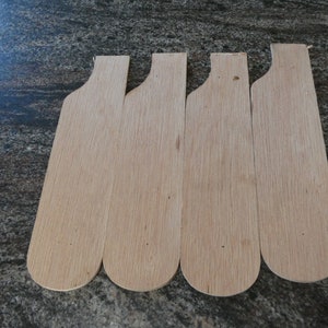 Long, straight whirligig propeller blades