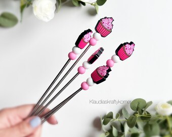 Stuffie Stix| Amigurumi Stitch Stick | Sewing Stick| Crochet Stick | Knitting Stick | Ami Stick | Cupcakes | Stitch Holders