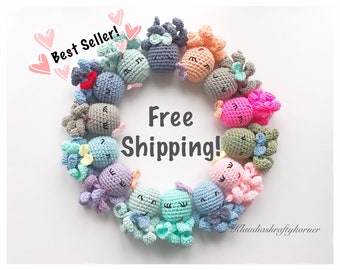 Crochet octopus for babies| Crochet Octopus| Octopus Plush| Preemie octopus| Octopus for preemie| NICU octopus| Stuffed octopus|Octopus toy
