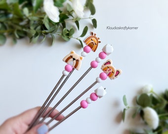 Stuffie Stix| Amigurumi Stitch Stick | Sewing Stick| Crochet Stick | Knitting Stick | Ami Stick | Boho Jungle | Stitch Holders