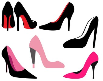 Red Bottom Stiletto heels Svg, High Heel Shoe Svg, Cricut, Quote Cut  File,Shoe Clipart,Png Eps Dxf Vinyl Cut File