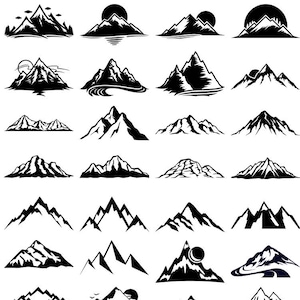 Free Free 125 Mountain Svg Etsy SVG PNG EPS DXF File