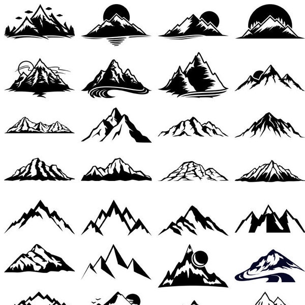 Mountains - Etsy