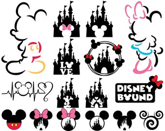Download Free Mickey Mouse Svg Etsy PSD Mockup Template