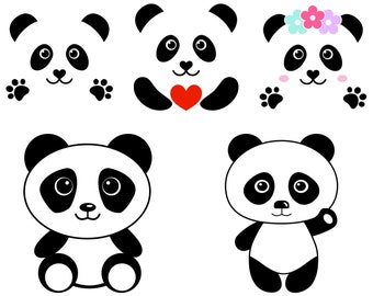 Download Panda svg | Etsy