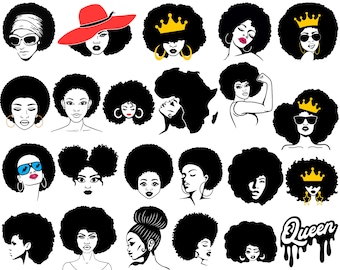 Free Free African American Afro Svg 250 SVG PNG EPS DXF File