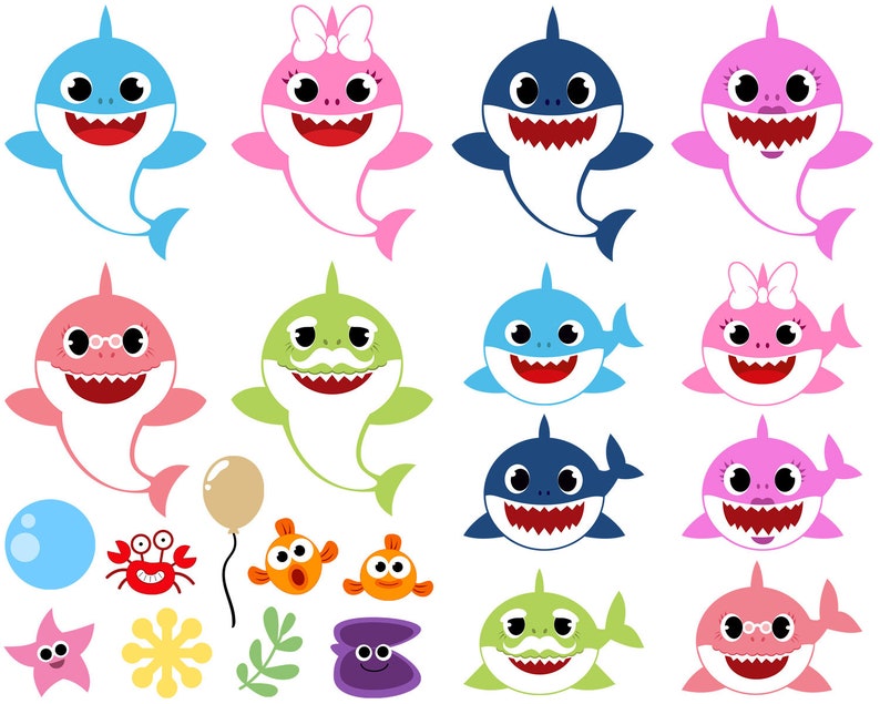 Free Free 187 Baby Shark Svg Free SVG PNG EPS DXF File