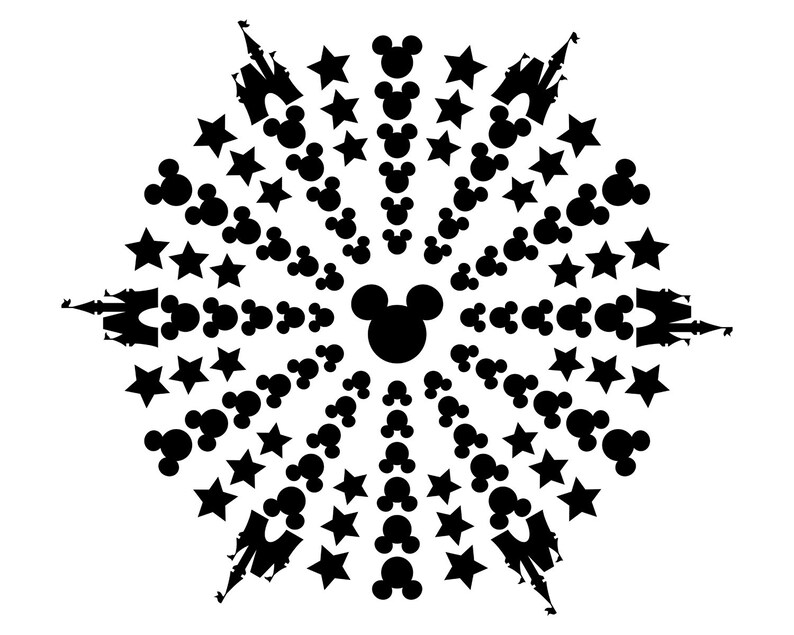 Download Mickey Mouse SVG Disney Mandala SVG Mickey Mandala SVG | Etsy