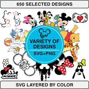Mickey Castle Silhouette Minnie SVG, PNG, Mouse, Family Vacation, Cricut File