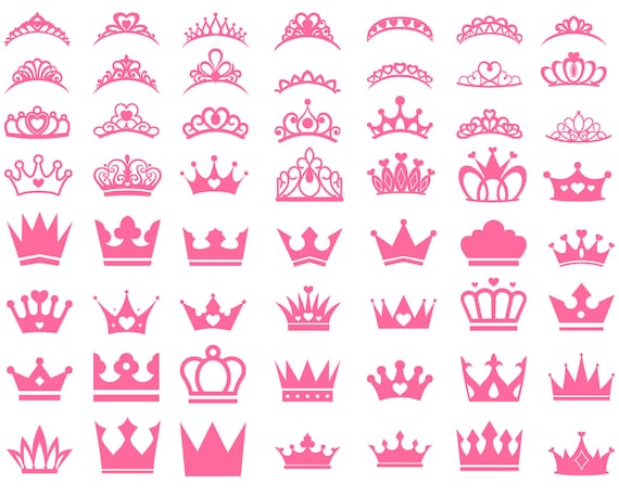 Download Royal Crown Svg Princess Tiara Svg King Crown Queen Crown Etsy