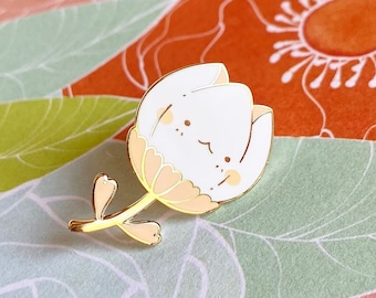 Happy Flower Kid Pin