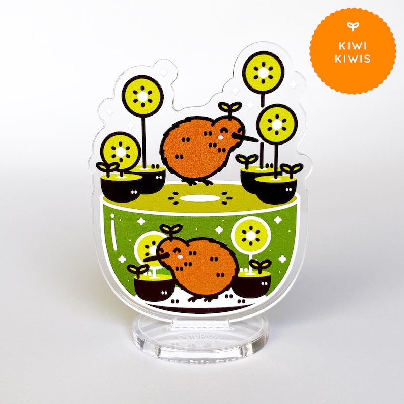 Series 2 Mochichito x StipplePop Blind Box Acrylic Tabletop Terrarium Toy Charm Standee Figurine image 3