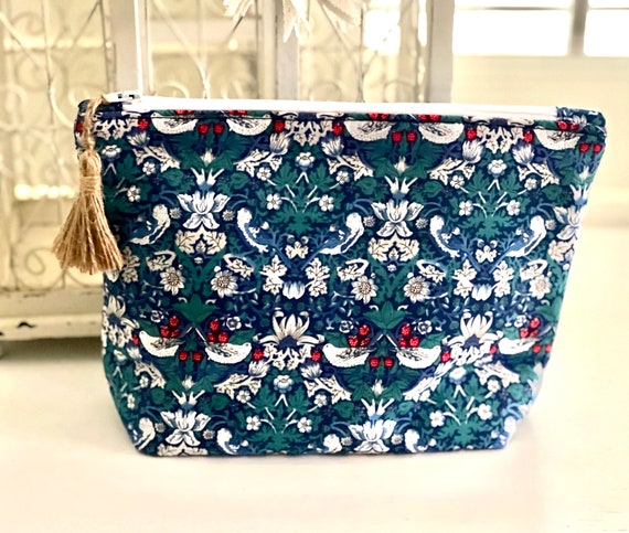 William morris makeup bag shop