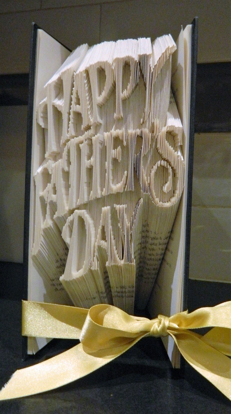 Happy Father/'s Day I Love Dad Wonderful Dad Dad Love Father/'s Day Banner Book Folding Pattern Best Dad Father Love No1 Dad Hero Dad