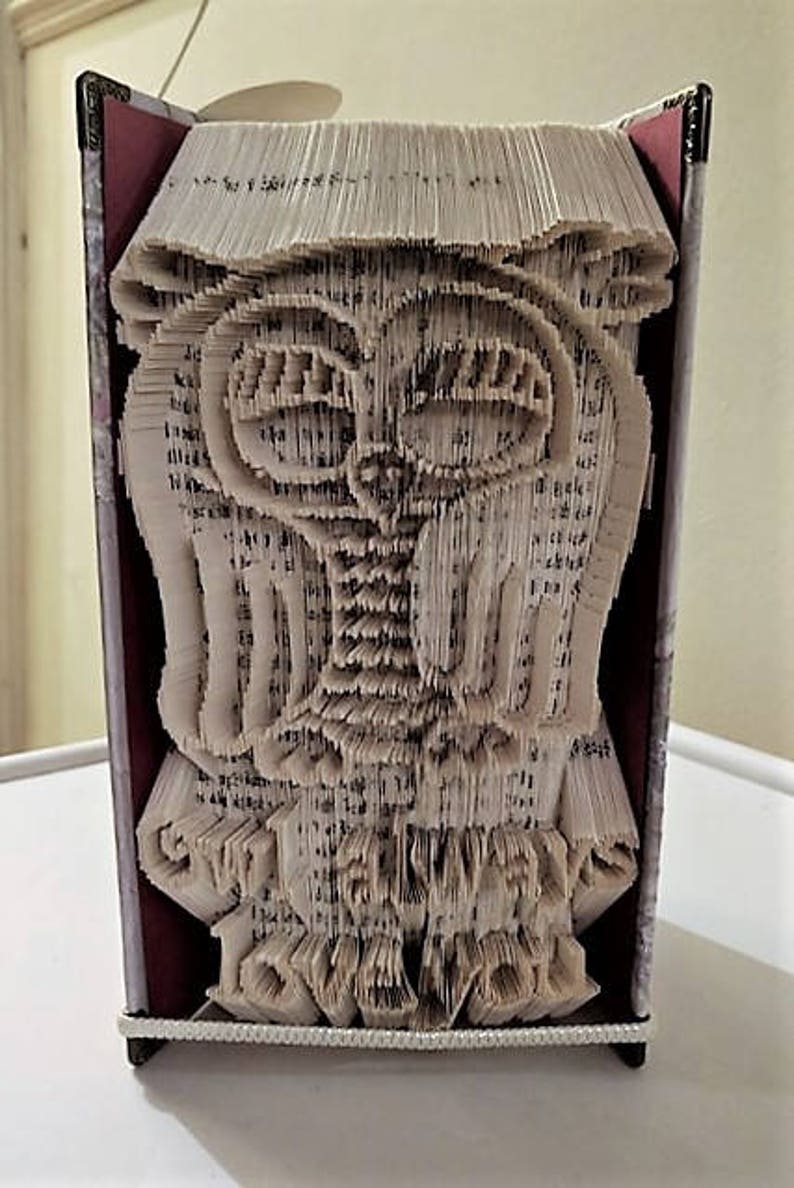 Owl Always Book Folding Pattern Etsy Sweden