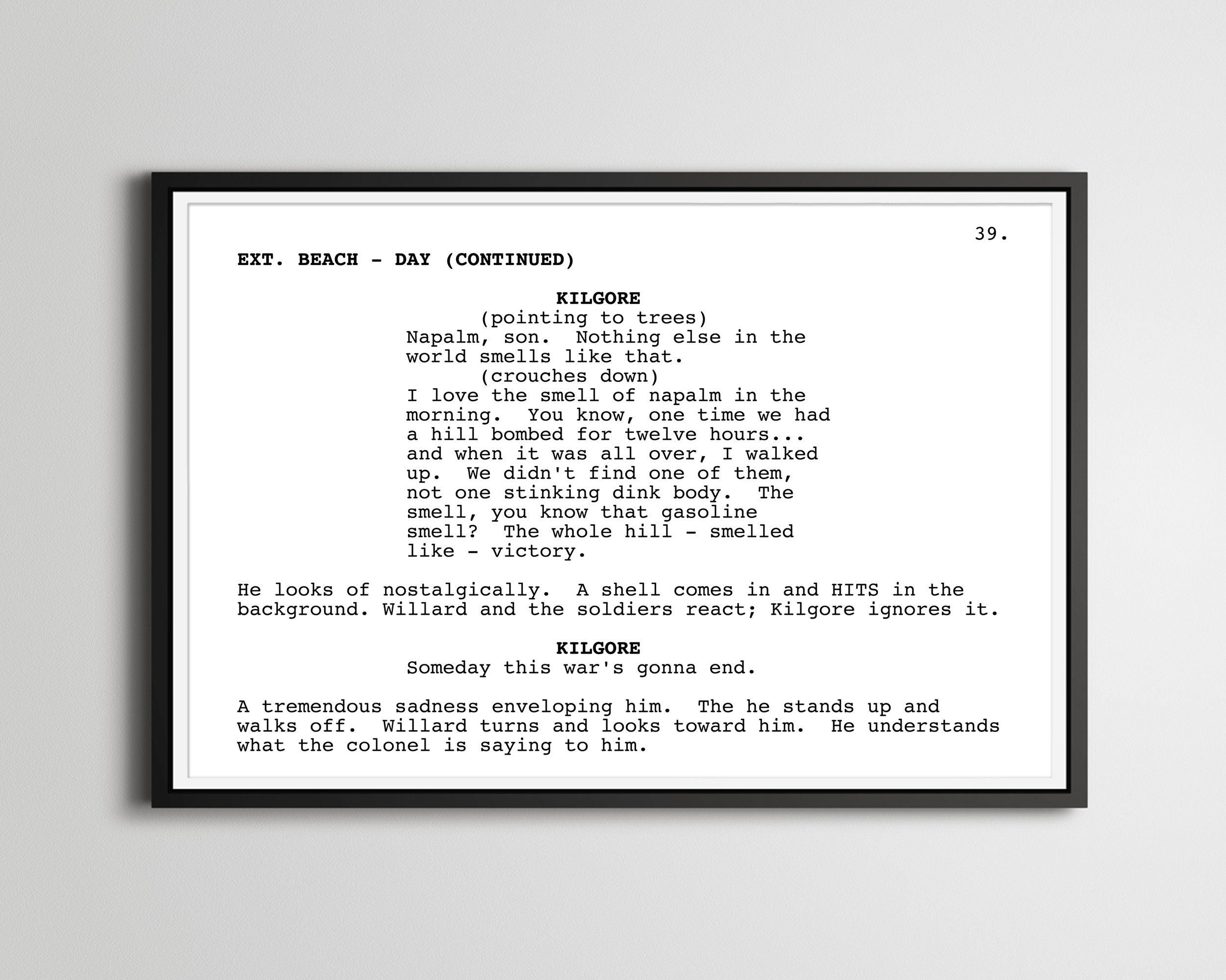 Apocalypse Now - Screenplay Movie Poster (up to 24