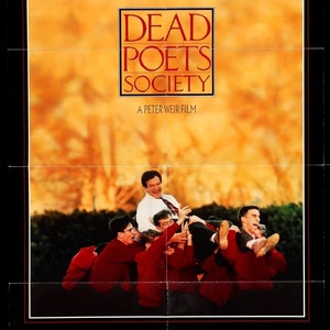 Dead Poets Society "Verse" - Drehbuch Filmposter (bis zu 24 "x 36"" - Robin Williams - Keating - Poesie - Motivation - College Geschenk Art." Bild 4