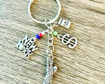 Backpackers keyring~Holiday keyring~holiday Rep keyring~Good luck travel keyring~thailand