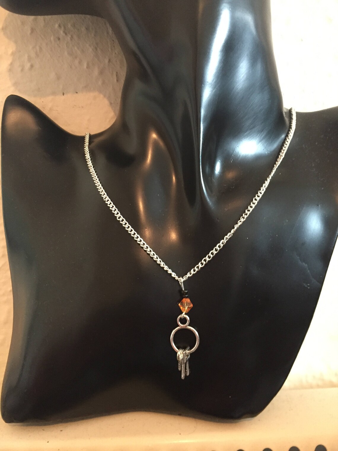 Prison inspired necklace Key necklace Jail inspired necklace Etsy