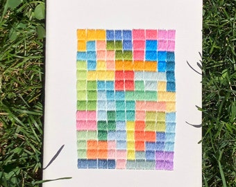 TETRIS Embroidery