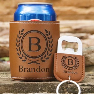 Engraved Can Cooler, Bachelor Party Gifts, Groomsmen Gifts, Groomsmen Proposals, Beer Can Holder, Custom Bottle Holder, Gift for Him