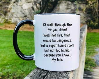 Funny sister gift | Etsy