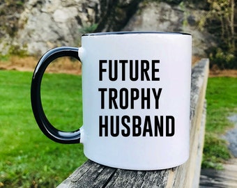 Trophy Husband Ornament Christmas Gift for Husband Trophy Husband Anniversary Gift for Husband Funny Ornament for Husband