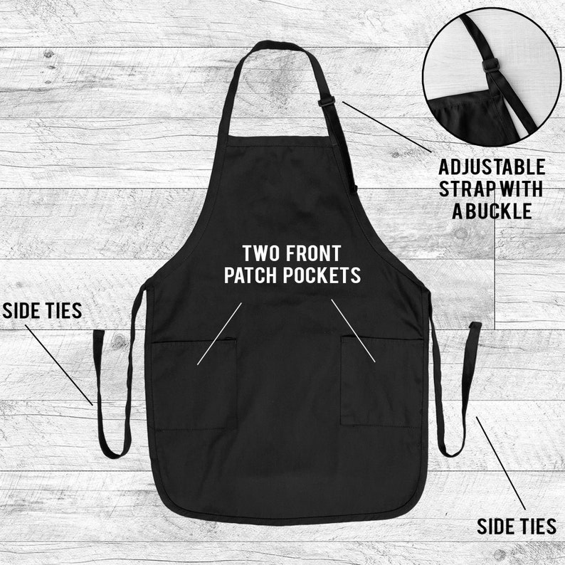 Personalized Head Chef Apron, Custom Name Apron, Personalized Apron, Grilling Gift, Father's Day Gift image 7