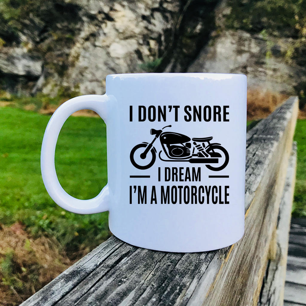 Stuff4 Motorbike Gifts For Men - In My Head I'm Riding My Motorbike Mug - Funny Motor Bike Gifts, Motorcycle Gifts, Biker Gifts For Men, 11oz Ceramic Dishwasher Safe Premium Mugs Novelty