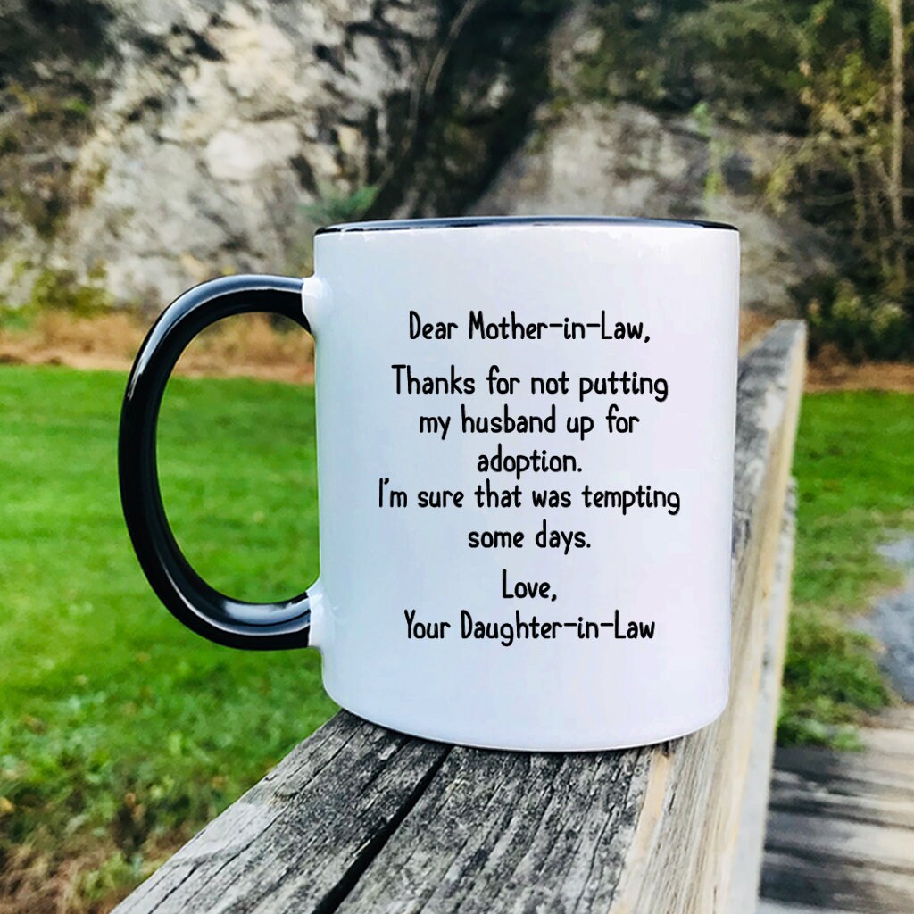 Mother In Law Thanks For Not Putting Mother In Law Gift Mother In Law Mug Mother In Law Thanks For Not Putting Mother In Law Gift Mother In Law Mug