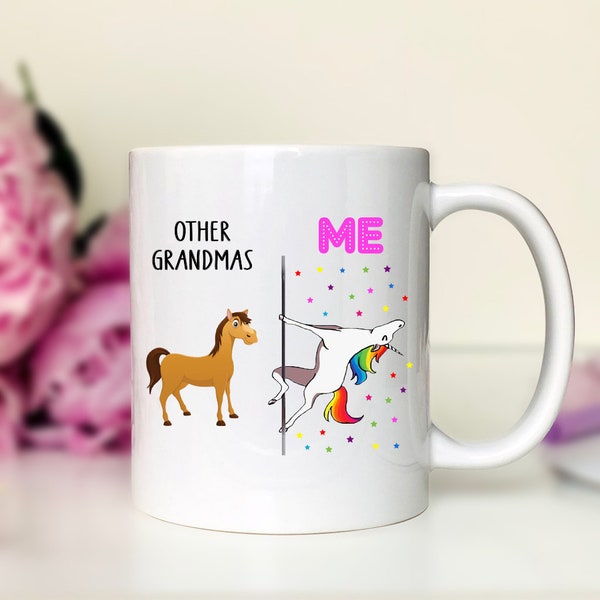 Other Grandmas - Me  Unicorn Grandma Mug  Grandma Gift  Funny Grandma Mug  Funny Grandma Gift