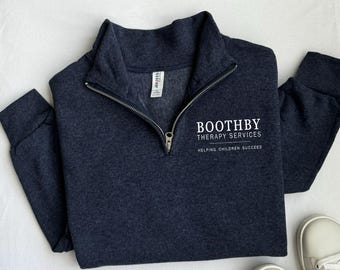 RESERVED CUSTOM LISTING, Personalized Quarter Zip Sweatshirt