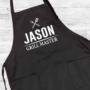 Personalized Grill Apron - Custom Apron - Personalized Apron - Gifts For Him - Funny Gift