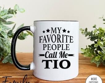 Mes personnes préférées m'appellent Mug Tio Cadeau Tio Cadeau pour Tio Mug Tio