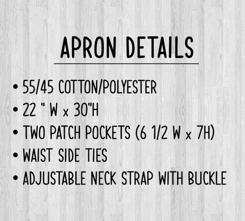 Personalized Head Chef Apron, Custom Name Apron, Personalized Apron, Grilling Gift, Father's Day Gift image 6